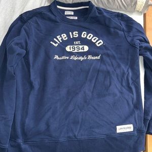 Life is Good Crewneck